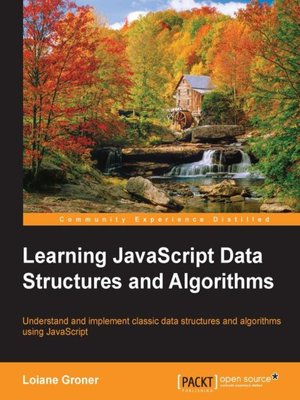 cover image of Learning JavaScript Data Structures and Algorithms